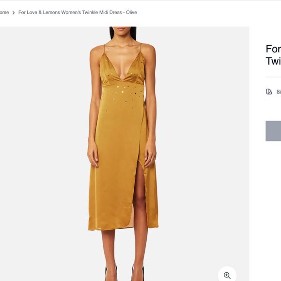 For love and lemons Twinkle midi dress - Picture 1 of 2